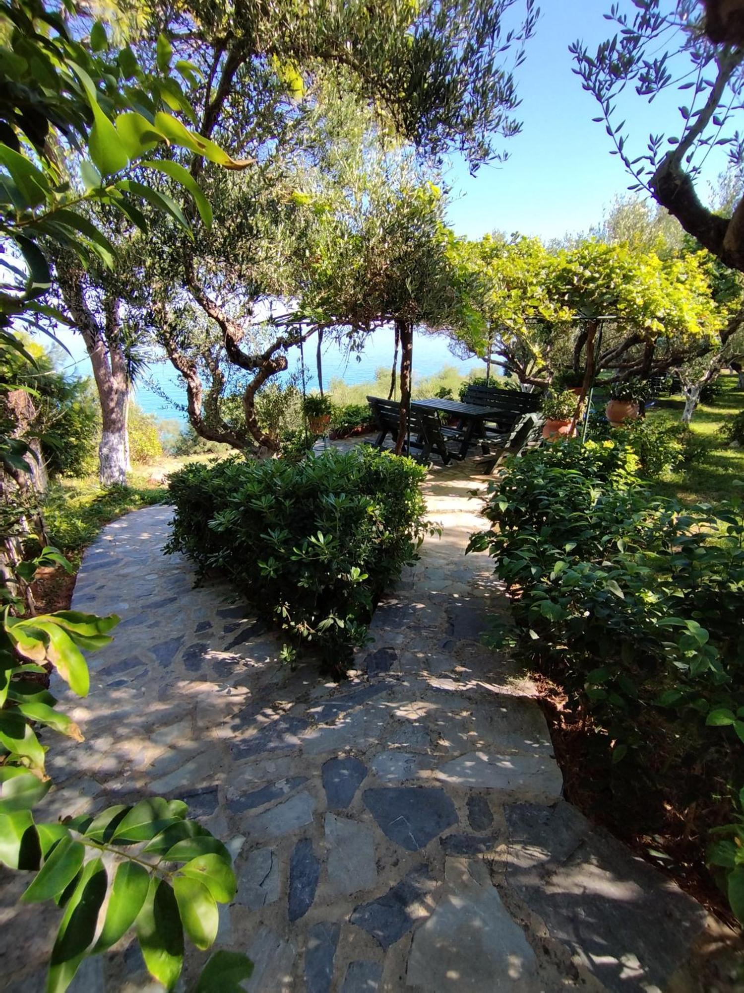 Villa Agia Aikaterini Амуди Экстерьер фото