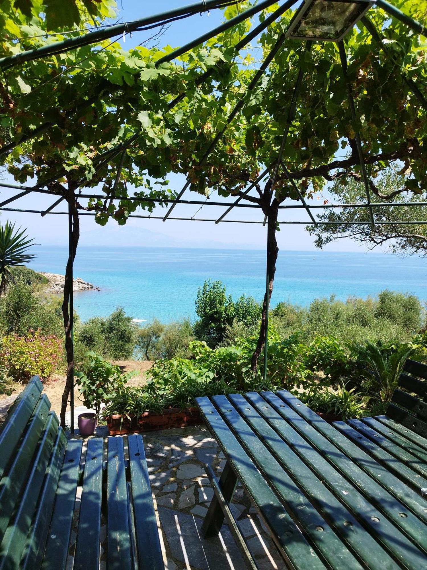 Villa Agia Aikaterini Амуди Экстерьер фото